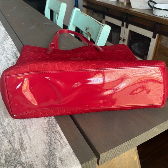 Red Michael Kors Tote - Picture 3 of 8